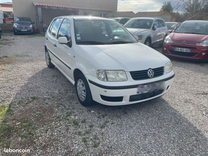 Volkswagen Polo VW 1.4 essence pack clim Blanc - 1