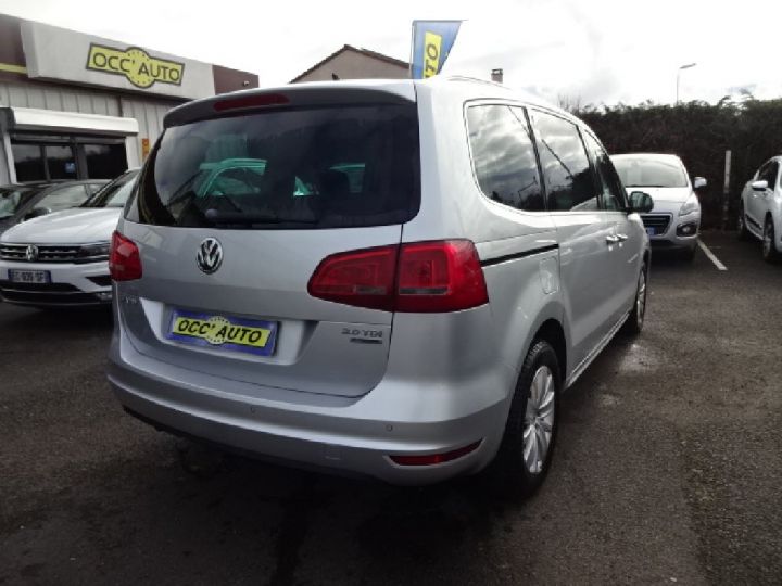 Volkswagen Sharan 2.0 TDI 140 cv Confortline Business DSG6 Gris Clair - 6