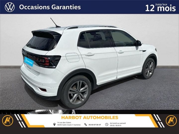 Volkswagen T-Cross 1.0 tsi 110 start/stop dsg7 r-line tech Pure White - 2