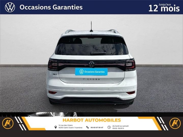 Volkswagen T-Cross 1.0 tsi 110 start/stop dsg7 r-line tech Pure White - 8