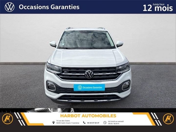 Volkswagen T-Cross 1.0 tsi 110 start/stop dsg7 r-line tech Pure White - 9