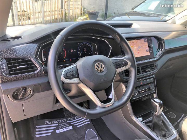 Volkswagen T-Cross 1.0 tsi 115 r-line dsg / virtual cockpit / entretien a jour / garantie 12m Bleu - 8
