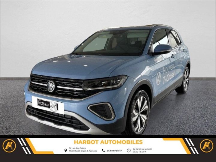 Volkswagen T-Cross 1.0 tsi 115 start/stop dsg7 style BLEU CLAIR - 1