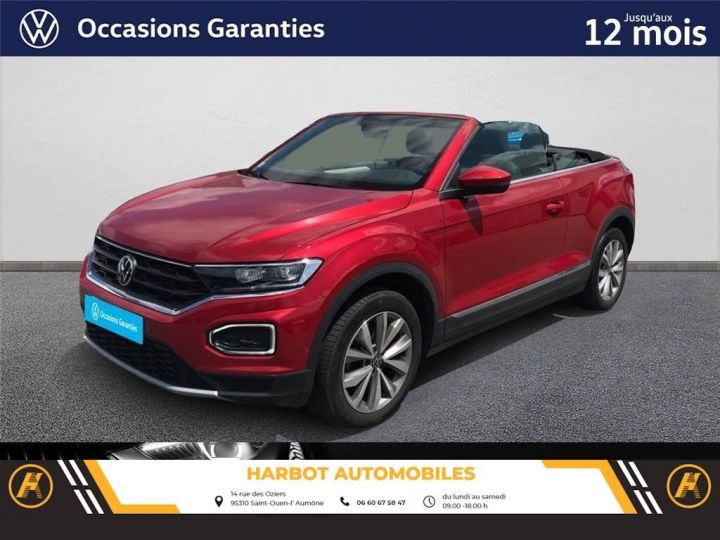 Volkswagen T-Roc 1.0 tsi 115 start/stop bvm6 style Rouge - 1