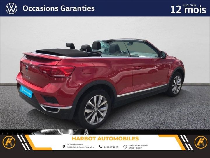 Volkswagen T-Roc 1.0 tsi 115 start/stop bvm6 style Rouge - 2