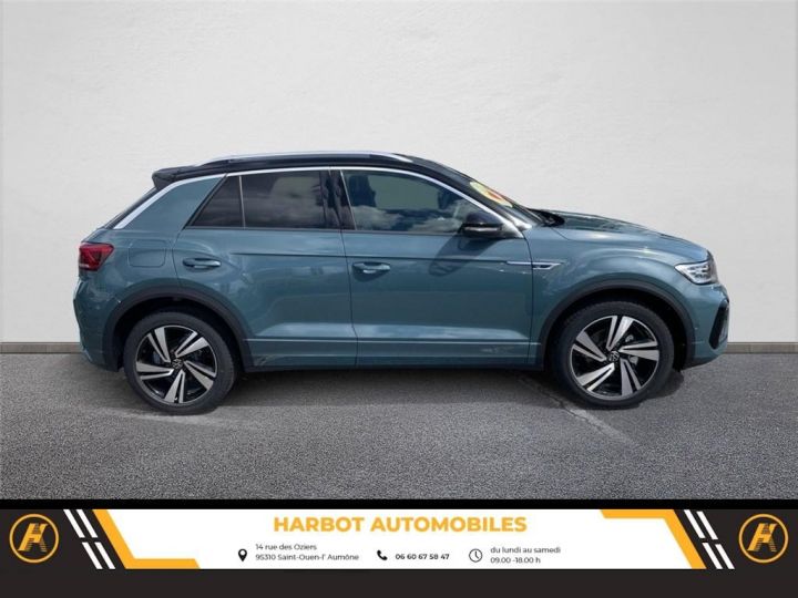 Volkswagen T-Roc 1.5 tsi evo 150 start/stop dsg7 r-line BLEU PETROLE TOIT NOIR - 4