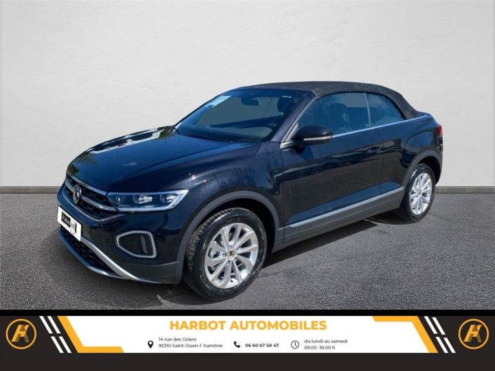 Volkswagen T-Roc 1.5 tsi evo2 150 start/stop dsg7 style NOIR INTENSE NACRE / CAPOTE NOIRE - 1