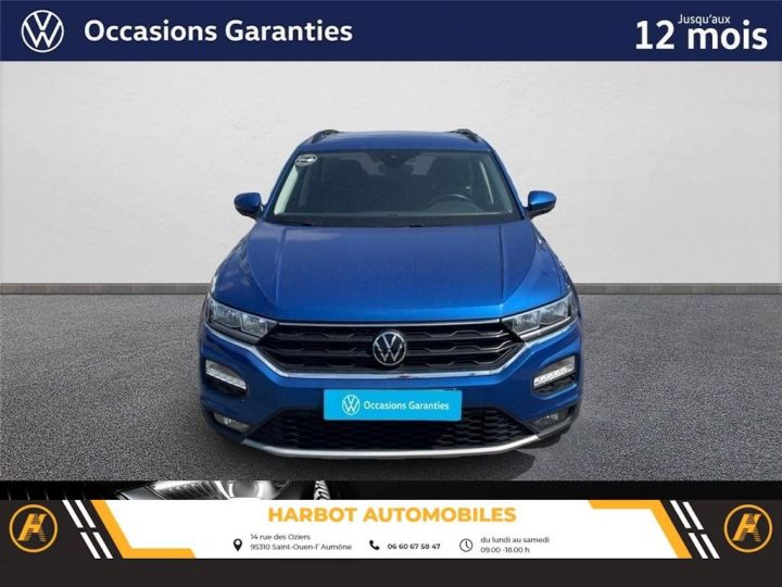 Volkswagen T-Roc 2.0 tdi 150 start/stop dsg7 lounge Bleu, BLEU RAVENNA - 4