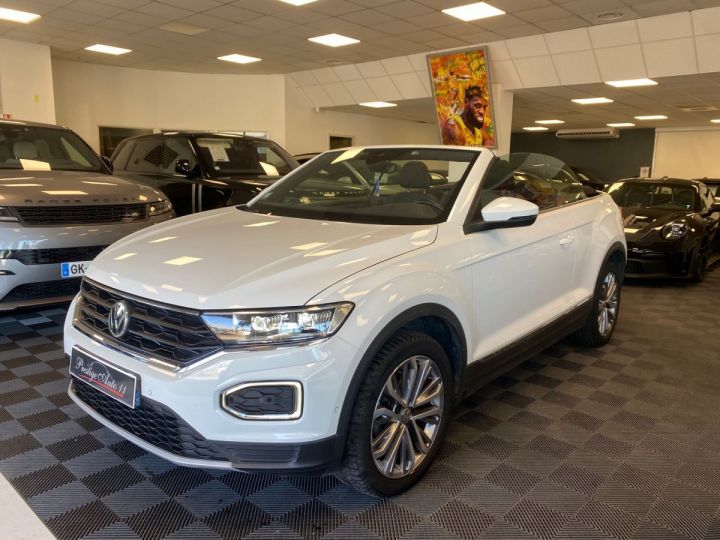 Volkswagen T-Roc CABRIOLET 1.5 TSI Style DSG7 1ère main Origine France Blanc - 5