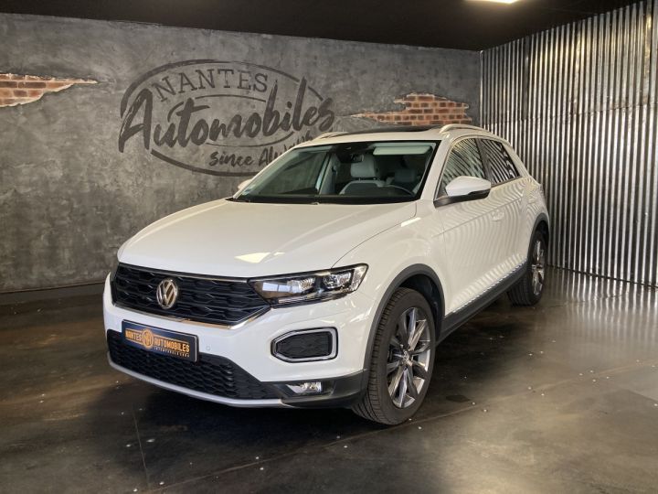 Volkswagen T-Roc VOLKSWAGEN T-ROC 2.0 TDI 150 CH CARAT EXCLUSIVE 4 MOTION DSG 7  BLANC PUR  - 2