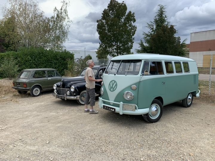 Volkswagen T1 COMBI SO42, Moteur 1600 Double Admission Bi-ton Satiné Vert Et Gris - 11