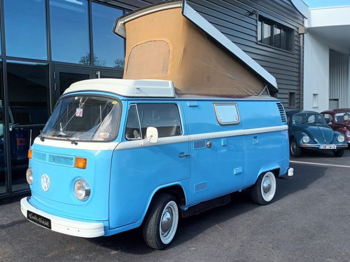 Volkswagen T2 1600 Cm3 Double Admission Bleu/blanc - 8