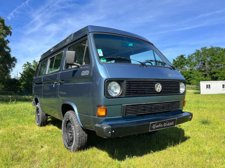 Volkswagen T3 Multivan Syncro, Option Westfalia Bleu Metal - 1