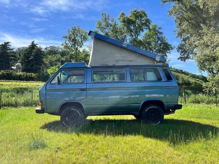 Volkswagen T3 Multivan Syncro, Option Westfalia Bleu Metal - 18