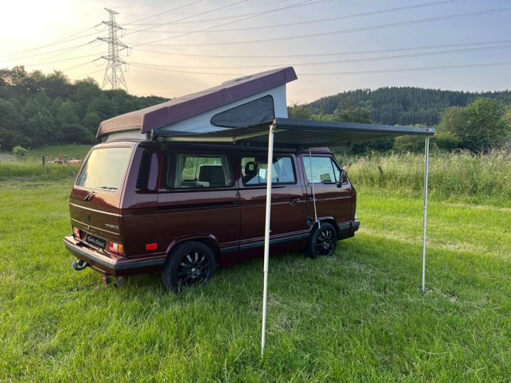 Volkswagen T3 Westfalia Joker, Motorisation 2,1 Injection Indice Moteur MV 98CH, Finition Carrat. Prune (peinture D'origine) - 8