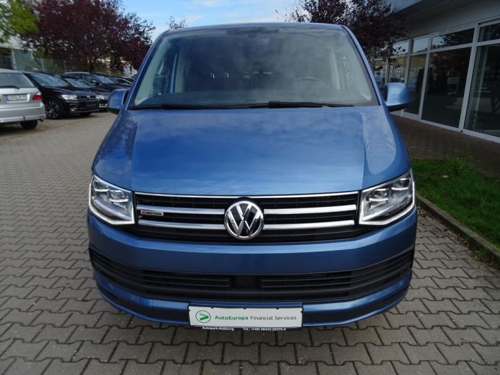 Volkswagen T6 Multivan 2.0 TDI DSG 4M Long / CAMERA – ATTELAGE – 1ère Main – TVA Récup. – Garantie 12 Mois Bleu - 2