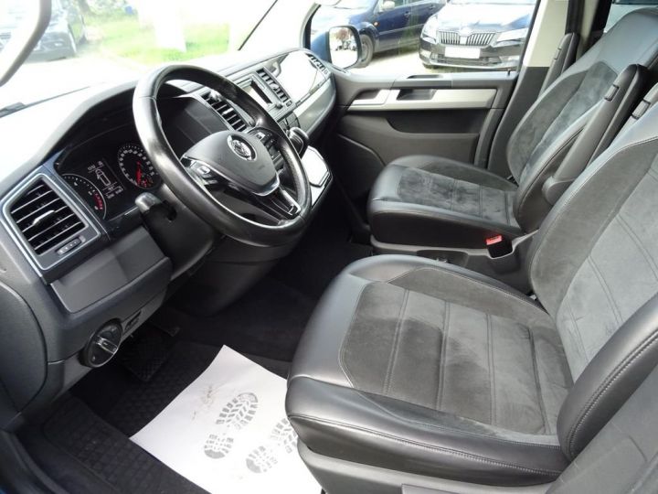 Volkswagen T6 Multivan 2.0 TDI DSG 4M Long / CAMERA – ATTELAGE – 1ère main – TVA récup. – Garantie 12 mois Bleu - 5