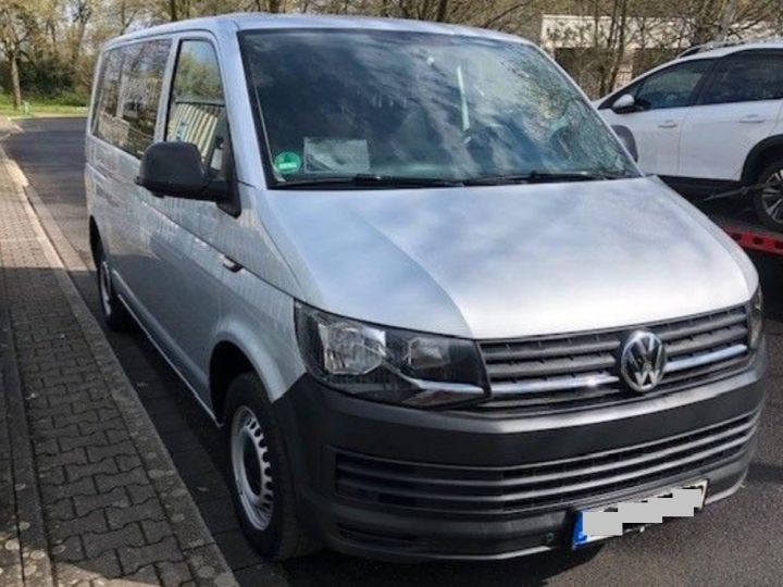 Volkswagen T6 Transporter 2.0 TDI 150 DSG 9 places version court gris  métal - 1