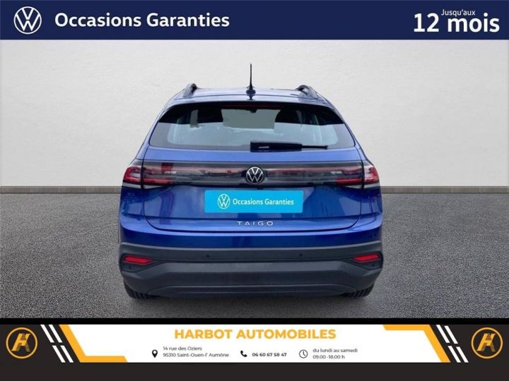 Volkswagen Taigo 1.0 tsi 110 dsg7 life business Bleu - 8