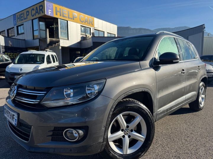 Volkswagen Tiguan 2.0 TDI 110CH BLUEMOTION TECHNOLOGY FAP CARAT Gris F - 1