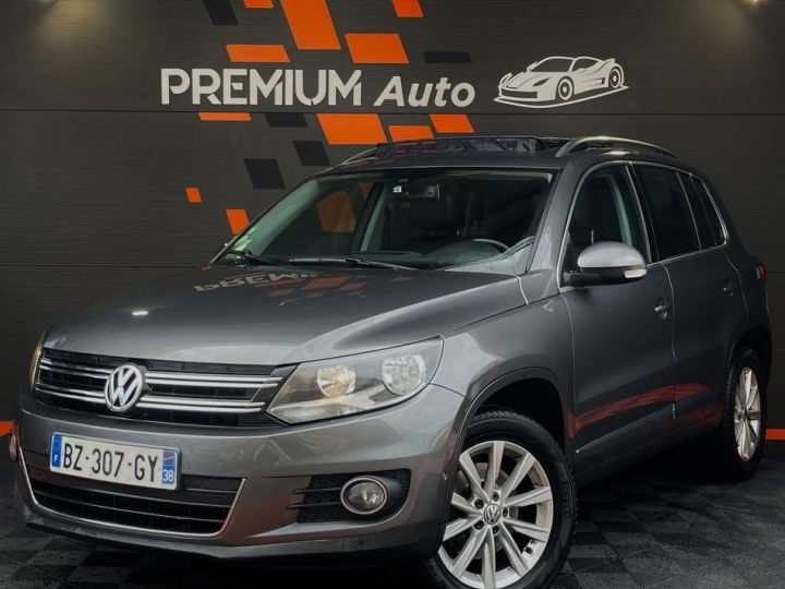 Volkswagen Tiguan 2.0 TDI 140 Cv Carat 4Motion 4 Roues Motrices Toit Ouvrant Panoramique Ct Ok 2026 Gris - 1