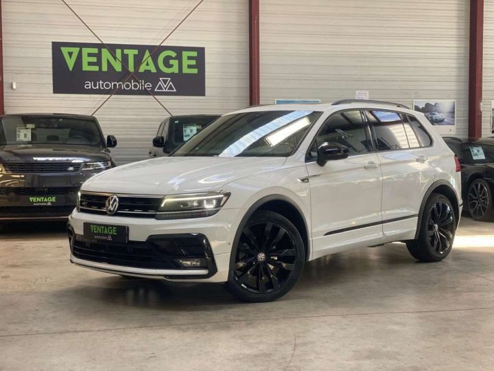 Volkswagen Tiguan 2.0 TDI 150 DSG7 Black R-Line Blanc - 1