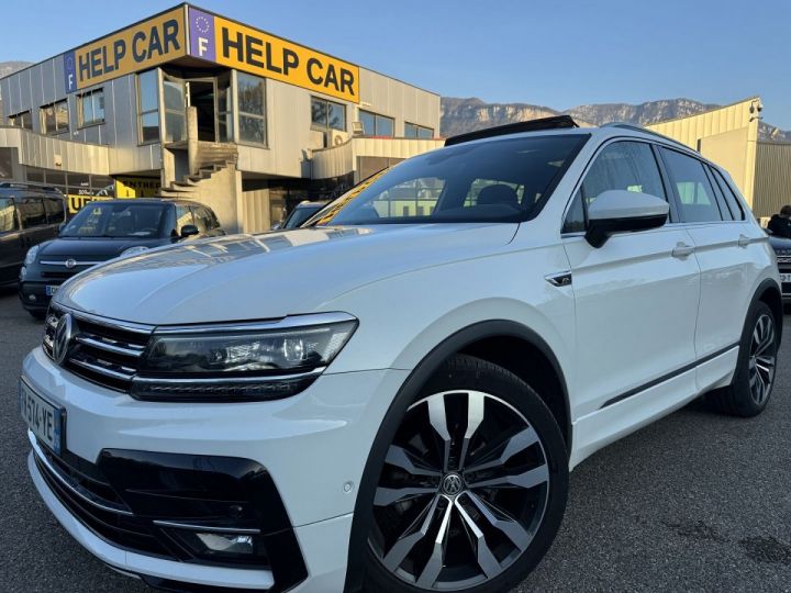 Volkswagen Tiguan 2.0 TDI 150CH CARAT EXCLUSIVE DSG7 EURO6D-T Blanc - 1