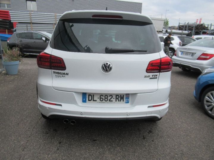 Volkswagen Tiguan 2.0 TDI 177 BlueMotion Technology R-Line 4Motion DSG7 Blanc - 5