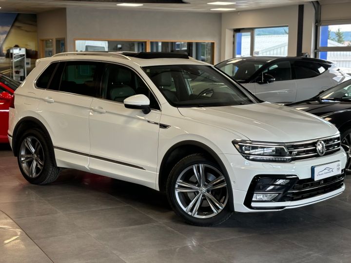 Volkswagen Tiguan 2.0 TDI 190 11CV R-LINE 4MOTION DSG7 Blanc Verni - 5