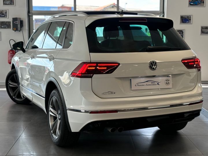 Volkswagen Tiguan 2.0 TDI 190 11CV R-LINE 4MOTION DSG7 Blanc Verni - 13