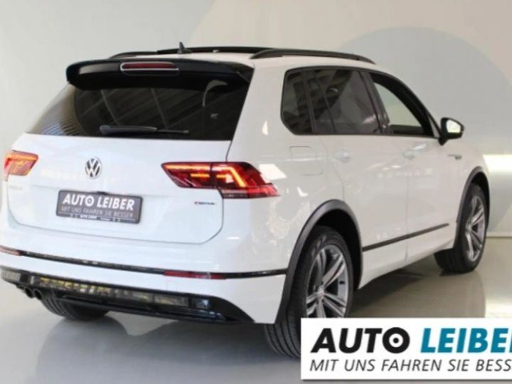Volkswagen Tiguan 2.0 TSI 4M DSG R-LINE – TOIT PANO – CAMERA 360° NAV – ATTELAGE - Garantie 12 mois Blanc - 2