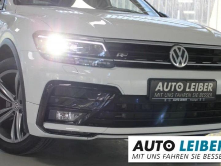 Volkswagen Tiguan 2.0 TSI 4M DSG R-LINE – TOIT PANO – CAMERA 360° NAV – ATTELAGE - Garantie 12 Mois Blanc - 14