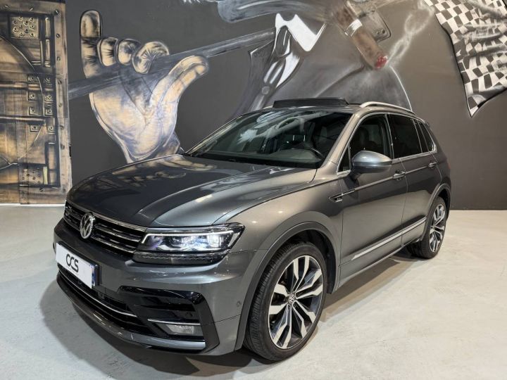 Volkswagen Tiguan Bi-TDI 240 DSG7 Carat Exclusive 4Motion R-Line Gris Foncé - 2