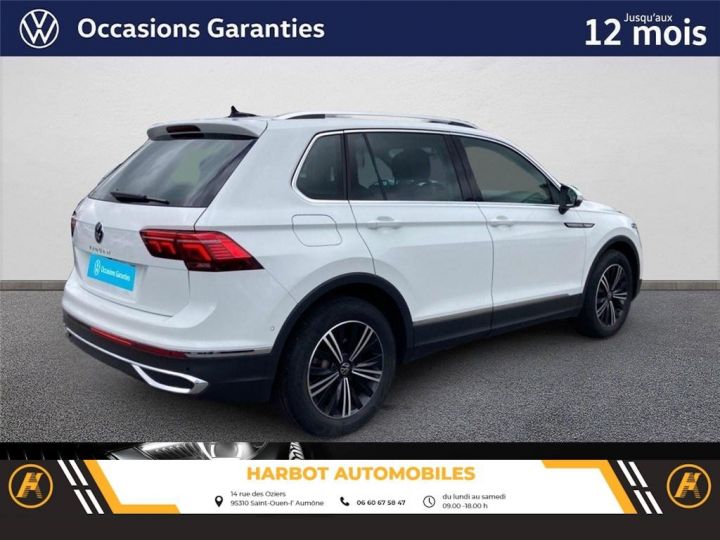 Volkswagen Tiguan ii 1.5 tsi 150ch dsg7 elegance Blanc - 2