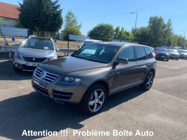 Volkswagen Touareg 3.0 V6 TDI 225 Carat Tiptronic Problème Boîte Auto MARRON - 1