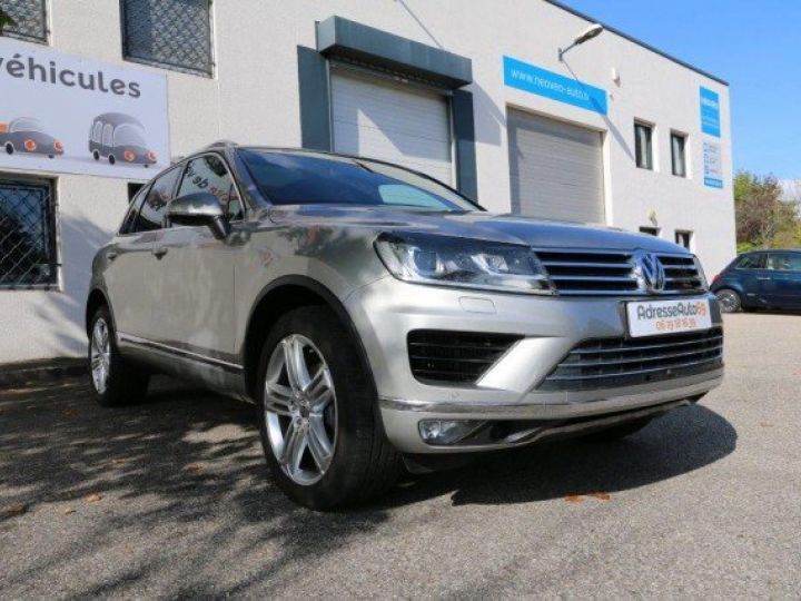 Volkswagen Touareg II (2) 3.0 V6 TDI 262 FAP 4MOTION BLUEMOTION TECHNOLOGY R-LINE TIPTRONIC     Diesel GRIS METAL - 1