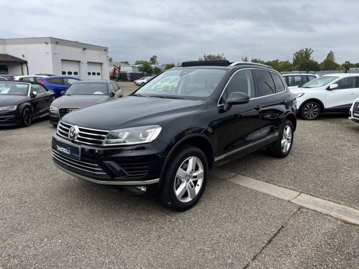 Volkswagen Touareg II 3.0 V6 TDI 204 BlueMotion Tech. Carat 4Motion Tiptronic-8 GPS Caméra360° Attelage ToitPano NOIR - 4