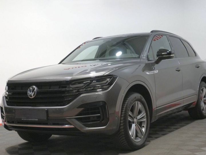 Volkswagen Touareg R-Line 4Motion*Panorama*Matrix IQ.Light* Gris Silicium Métallisé - 1