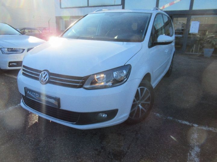 Volkswagen Touran 1.6 TDI 105 FAP BlueMotion Confortline Blanc - 1