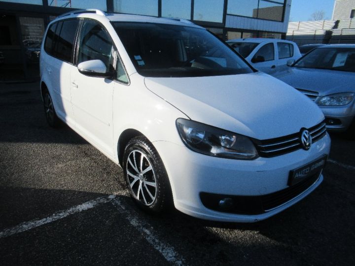 Volkswagen Touran 1.6 TDI 105 FAP BlueMotion Confortline Blanc - 3