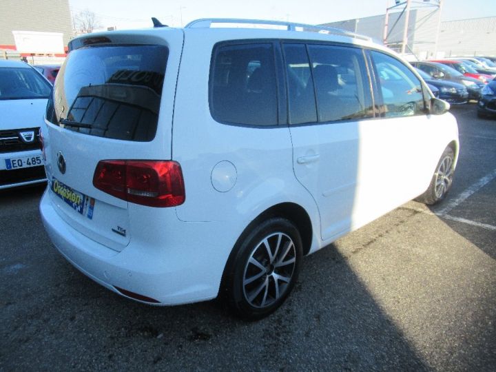 Volkswagen Touran 1.6 TDI 105 FAP BlueMotion Confortline Blanc - 4