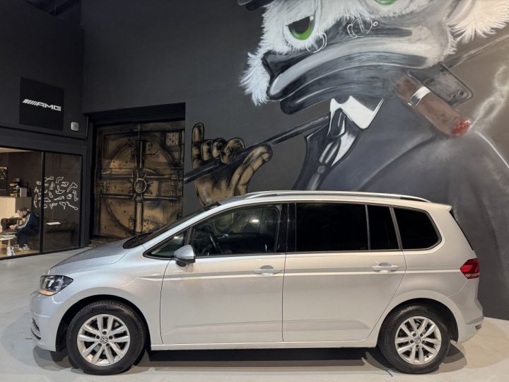 Volkswagen Touran 1.6 TDI 115 DSG7 Confortline Busines BMT Gris Clair - 4