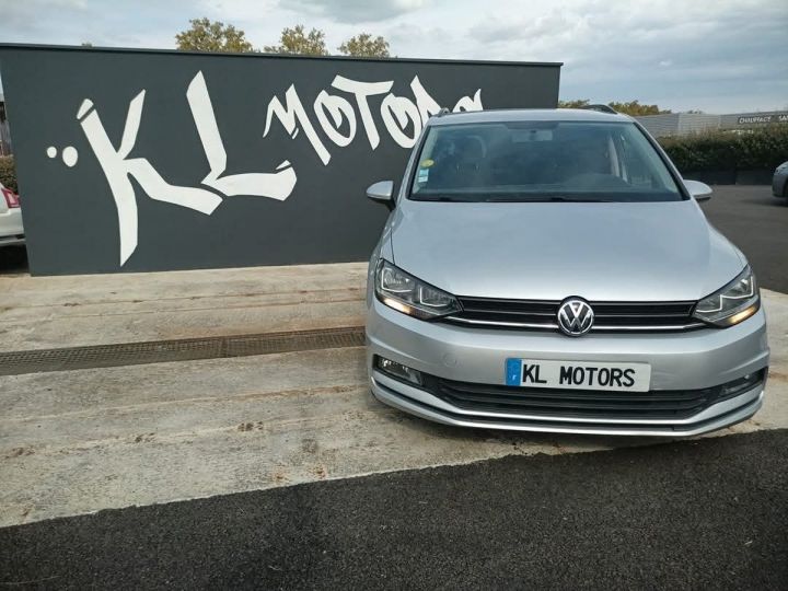 Volkswagen Touran 1.6L TDI 115CH PHASE 2 BVA / GPS / Bluetooth / 7PLACES Gris - 2