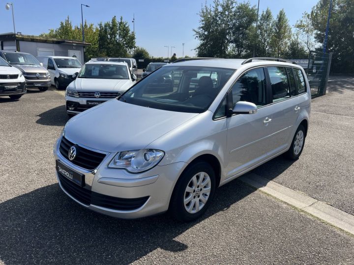 Volkswagen Touran 1.9 TDI 105ch Confort 1erMain Clim Régulateur BV6 100,000 Kms DistriOK GRIS CLAIR - 4