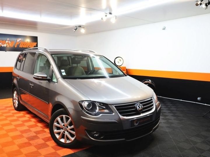 Volkswagen Touran 1.9 TDI 105CH CONFORTLINE 7 PLACES Gris C - 1