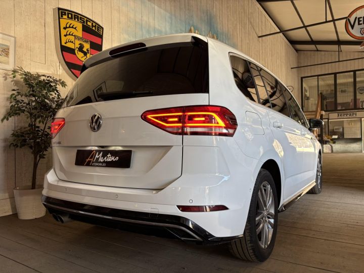 Volkswagen Touran 2.0 TDI 150 CV CARAT DSG DERIV VP Blanc - 14