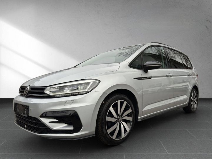 Volkswagen Touran Haut. 2.0 TDI DSG Noir R line PANO Argent Metallisé - 1