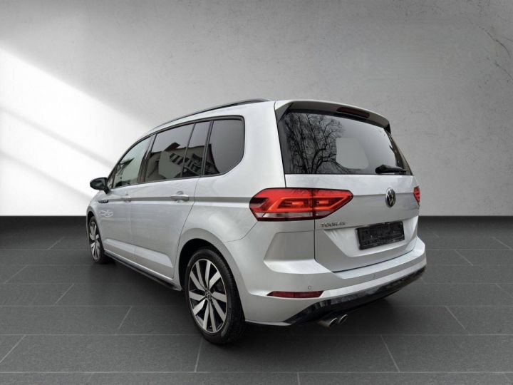 Volkswagen Touran Haut. 2.0 TDI DSG Noir R line PANO Argent Metallisé - 3