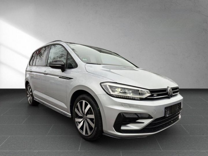 Volkswagen Touran Haut. 2.0 TDI DSG Noir R line PANO Argent Metallisé - 7