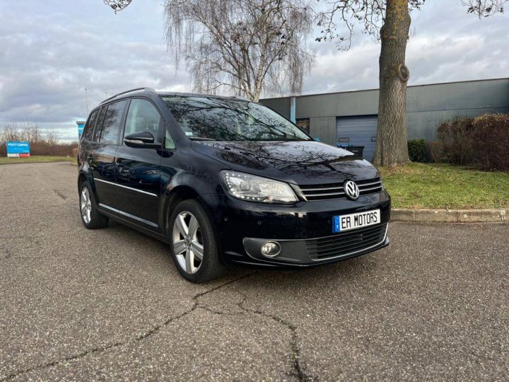 Volkswagen Touran II 2.0 TDI 140ch BlueMotion Technology FAP Carat DSG6 7 places NOIR - 2